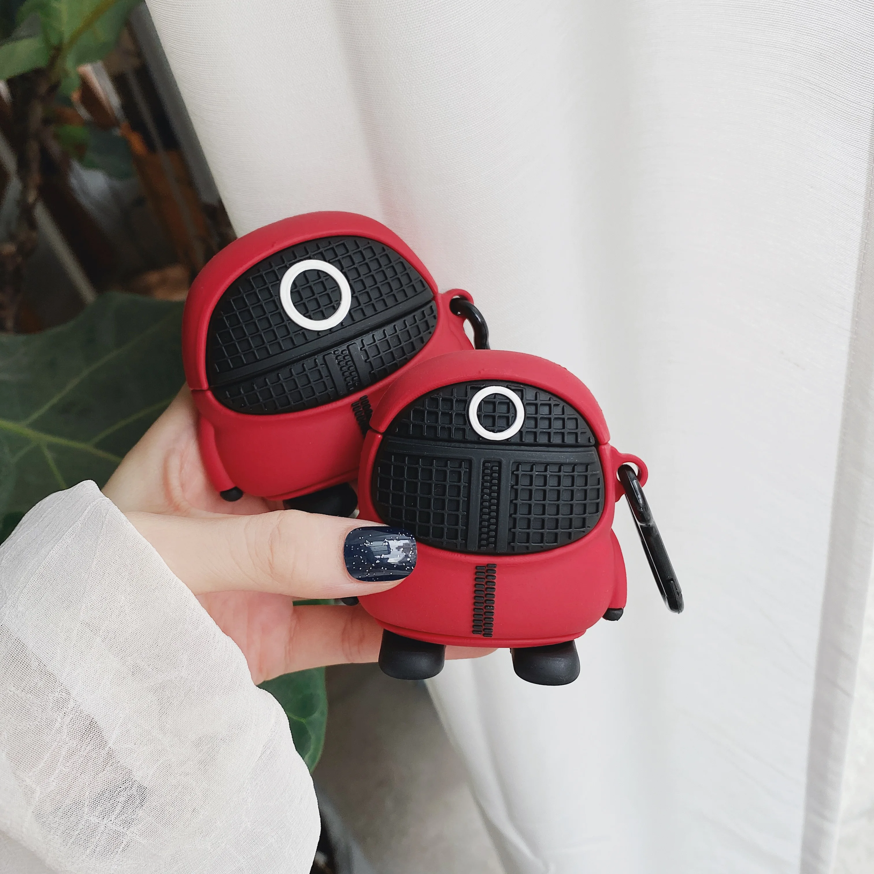 

Squid Game Silicone Headphone Case For Airpods 1/2/3 Pro Wireless Bluetooth Headset Cover For Apple Charging Box Shell