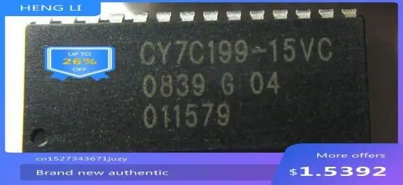 Новый 100% CY7C199 CY7C199-15VC-15VXC SOJ28
