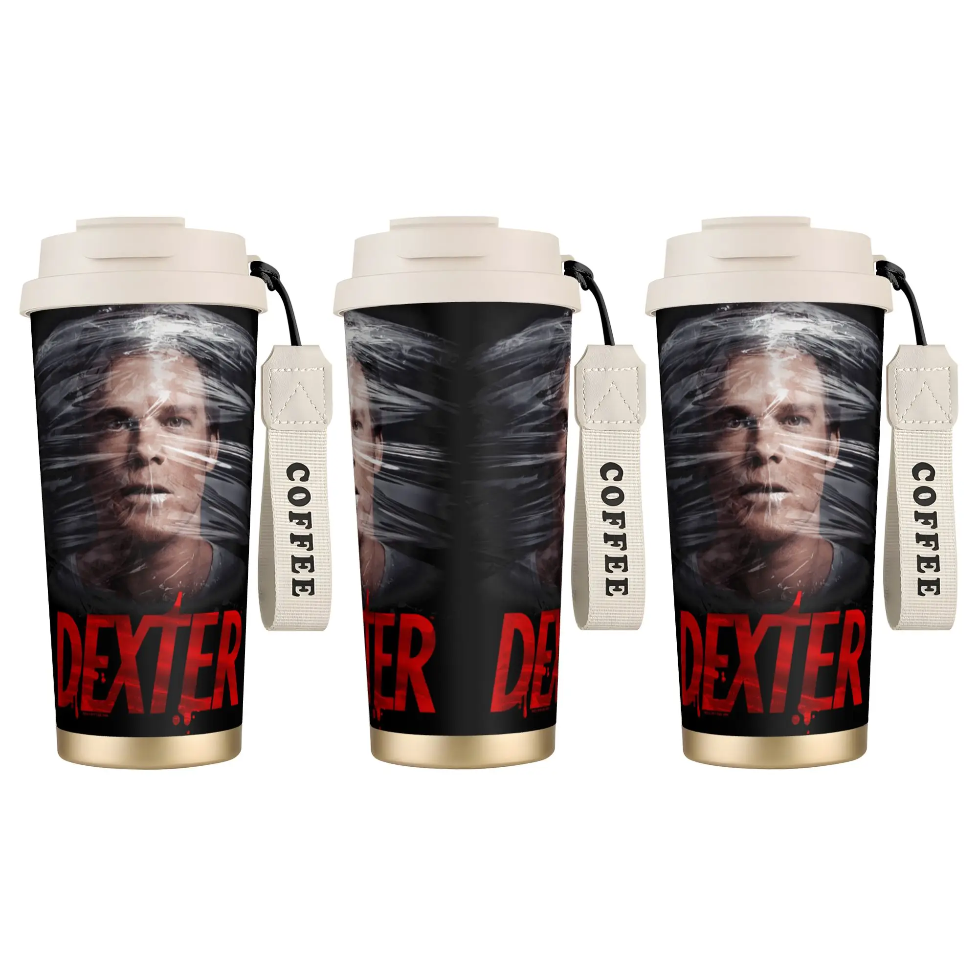 Фото Термокружка Dexter из нержавеющей стали 316, 20 унций, для путешествий, для кофе, портативная, для горячих напитков, молока, чая, воды №1