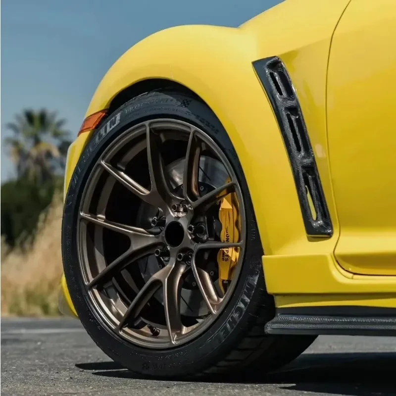Фото Кованые диски Chican Custom с матовой серебристой отделкой 5x120 5x112 для BMW M2 F80 F82 F90 F30 G20 G30 M3 M4 G80 G82 (2026) №5