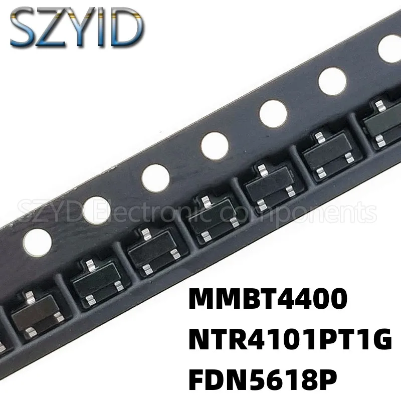 

100 шт. SOT23 MMBT4400 NTR4101PT1G FDN5618P