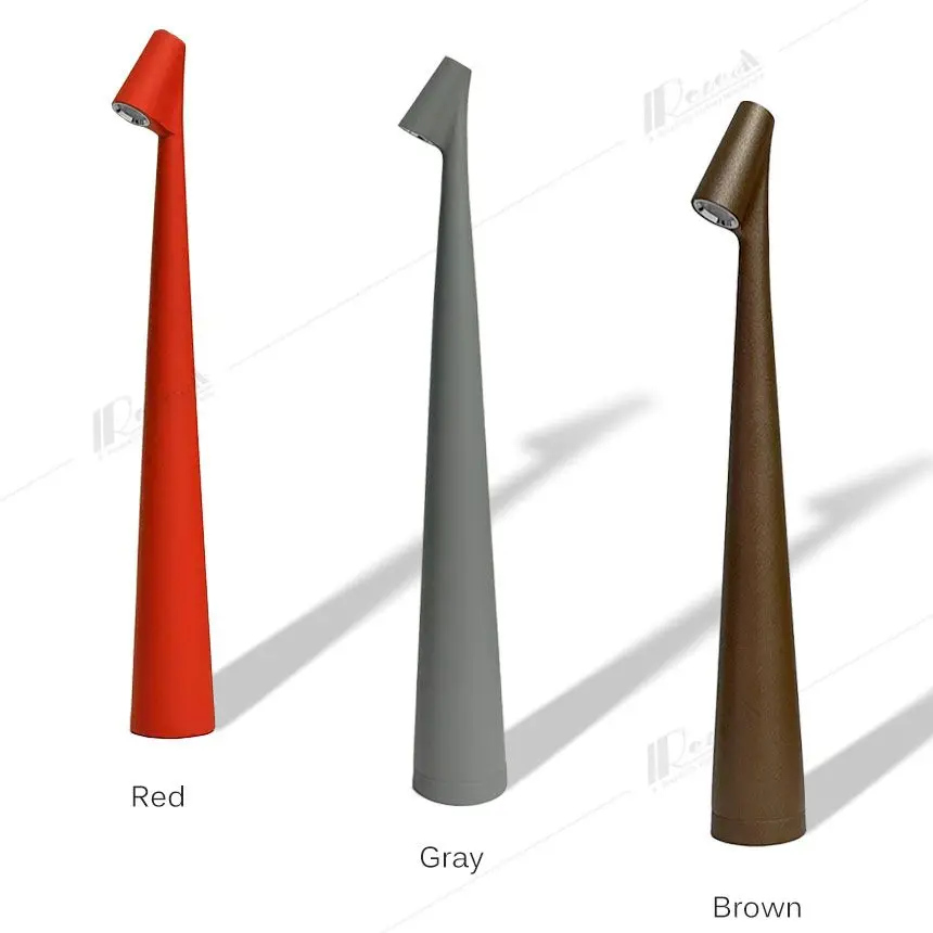 Креативная настольная лампа для офиса, ресторана, бара, перезаряжаемая светодиодная сенсорная настольная лампа для чтения, с зарядным портом типа C для спальни