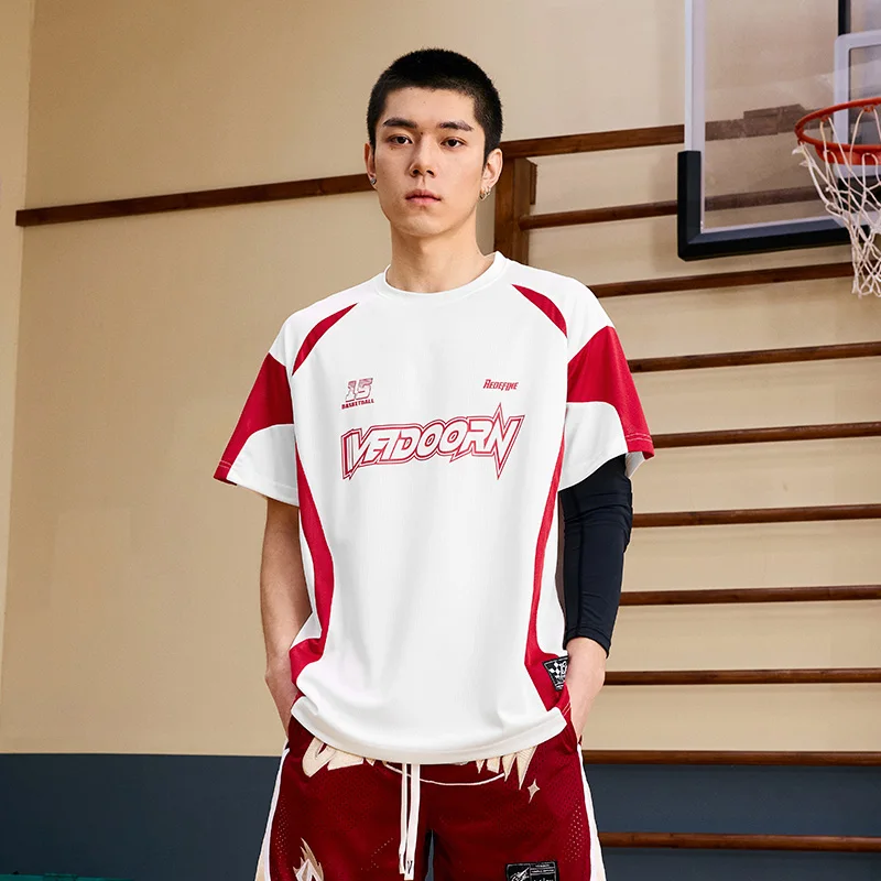 Спортивный комплект VEIDOORN с шортами и коротким рукавом мужской летний