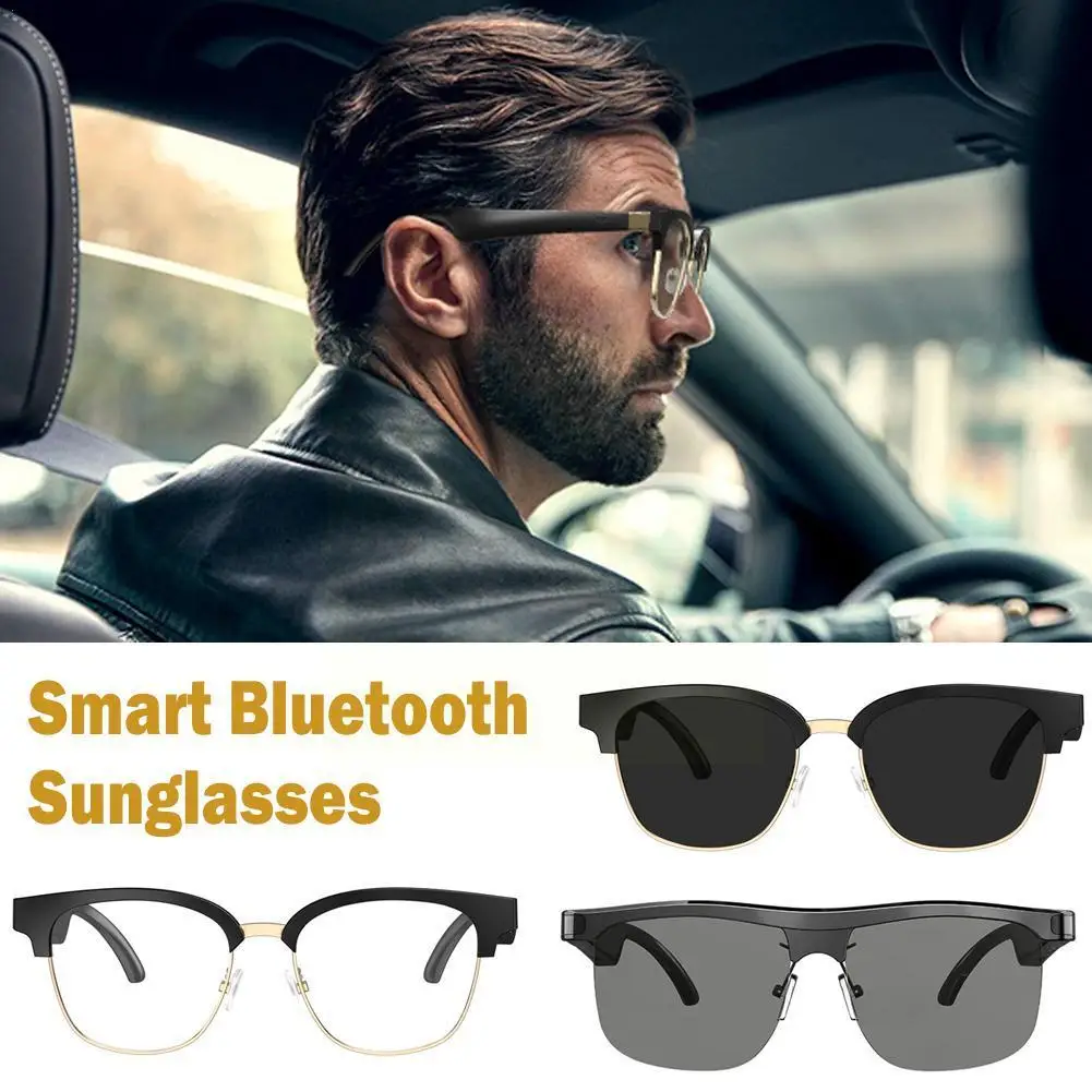 

Беспроводные наушники Smart Glasses Bluetooth 5.2, беспроводные наушники Bluetooth, солнцезащитные очки Hands-Free, спортивные головки для звонков на открытом воздухе T5U5