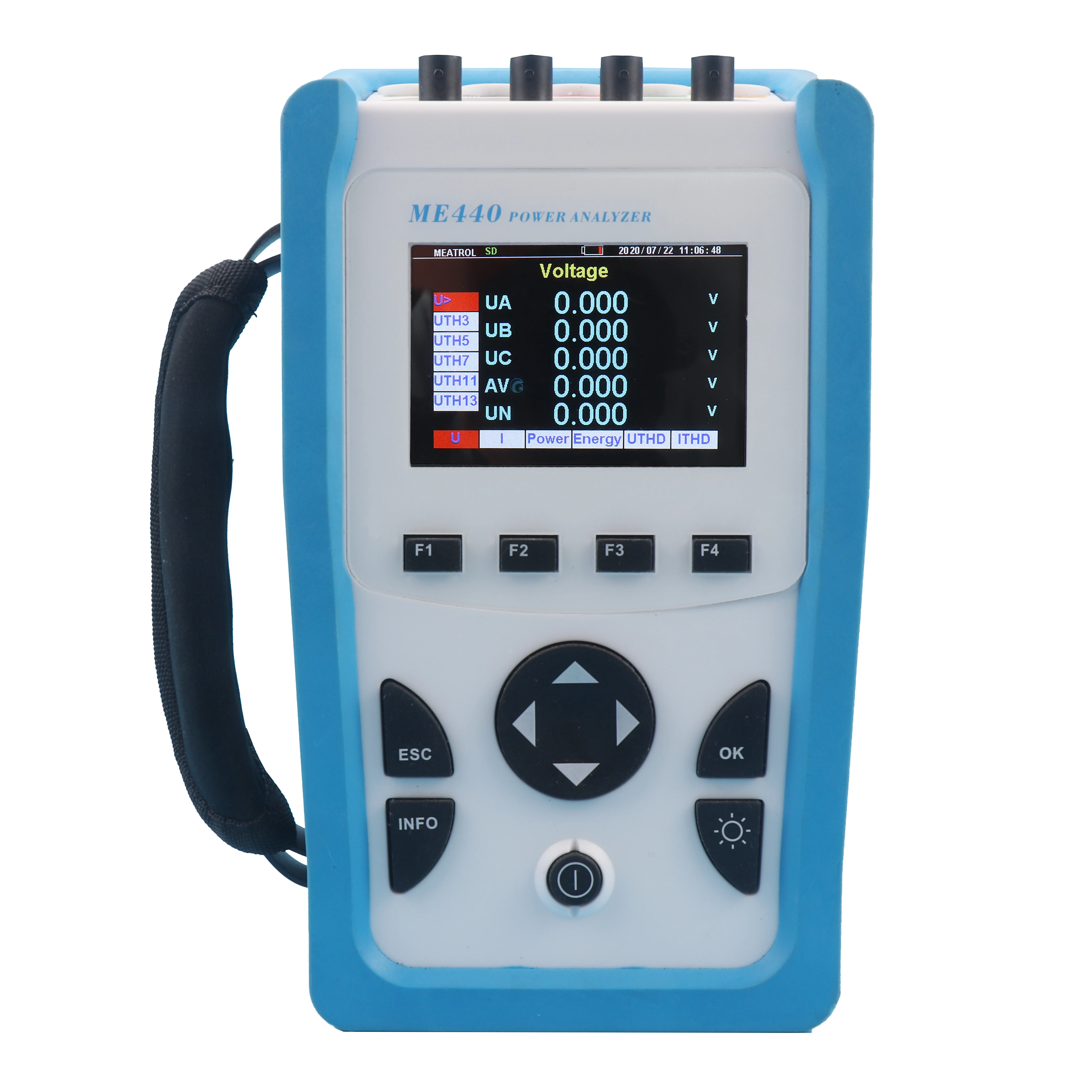 

3P4W 5-720A 380V electricity consumption monitor Digital Multimeters