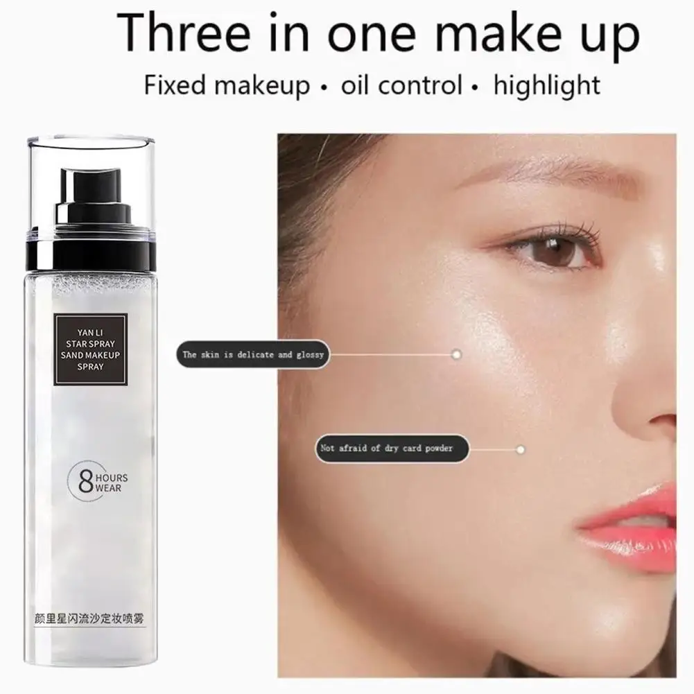 

Makeup Setting Spray Waterproof Matte Finishing Mist SprayLong Lasting Face Foundation Make Up Mist Matte Base Retainer Makeup
