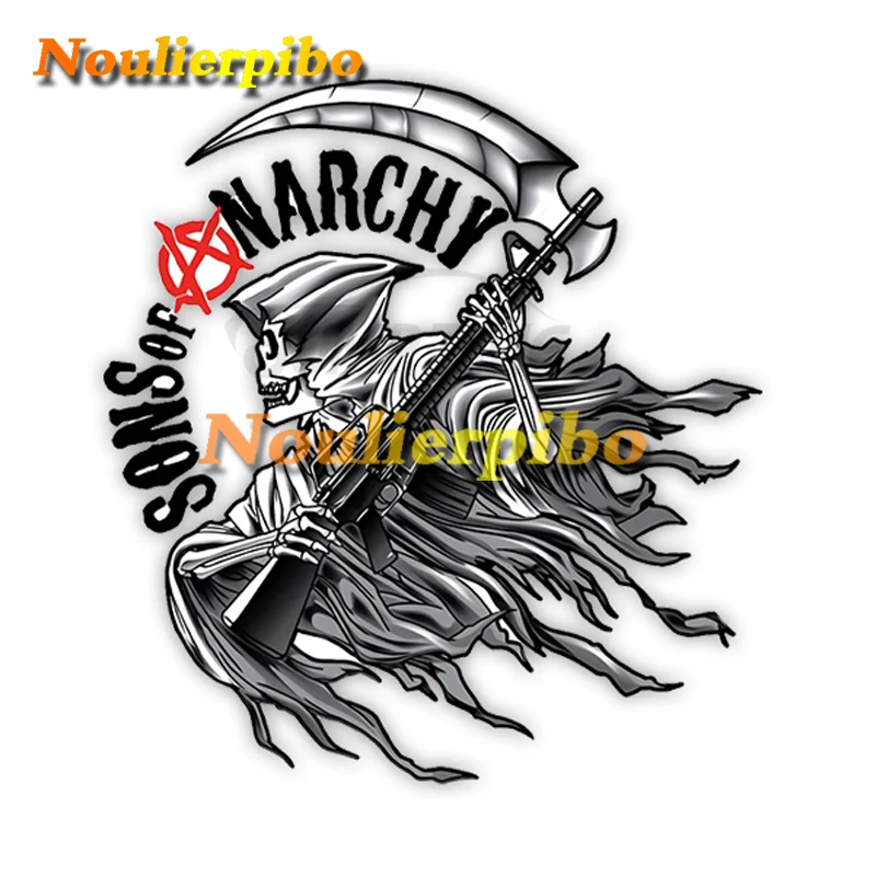 

Personality Sons of Anarchy Car Stickers Auto Parts Waterproof Sunscreen Repair Trunk Decoration Motorcycle Laptop Vinyl Decals