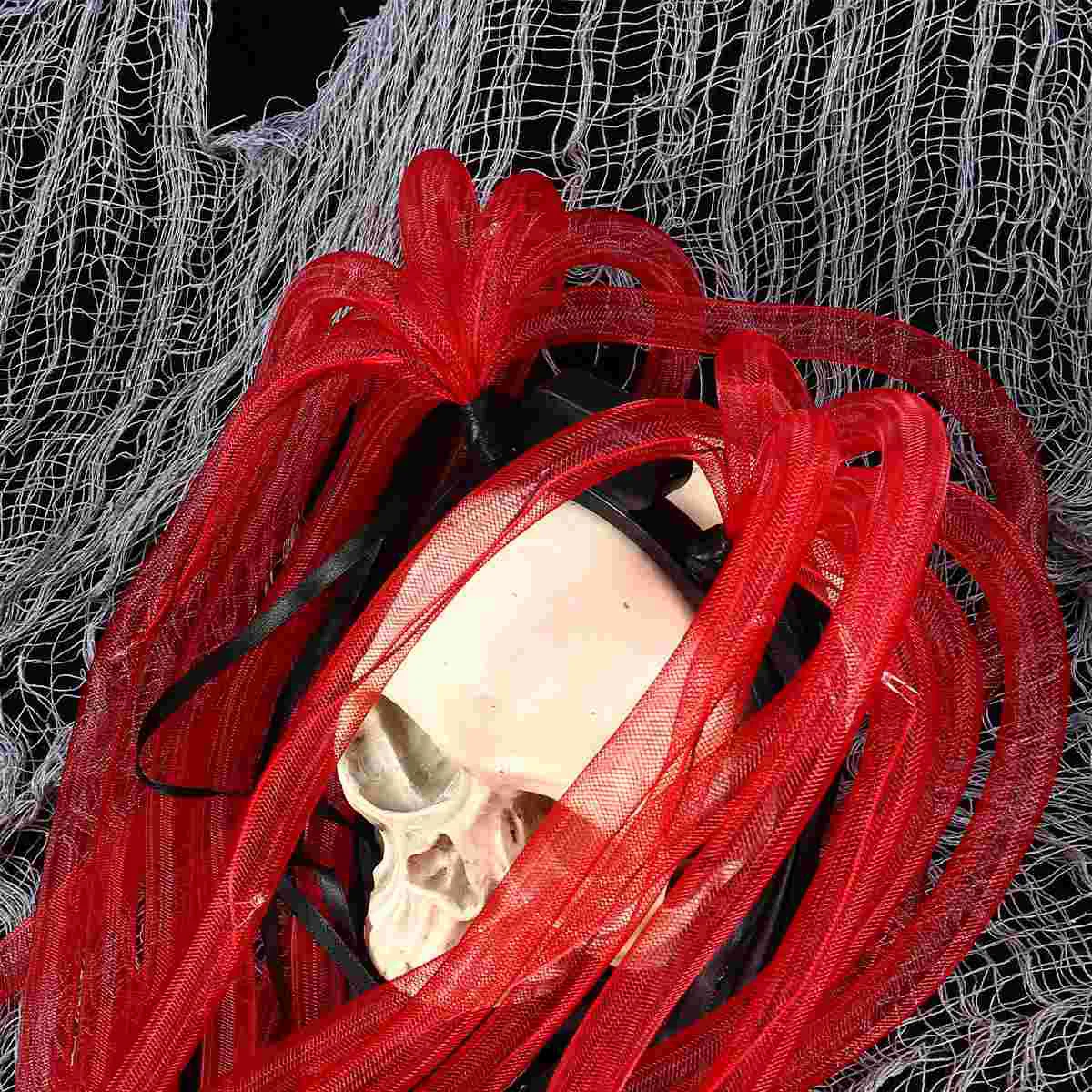 Аксессуары для Хэллоуина повязка волос со вспышкой коса светодиодный головной