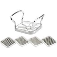 multifunctional fruit slicer cutter stainless steel potato french fries kitchen for onion garlic cabbage