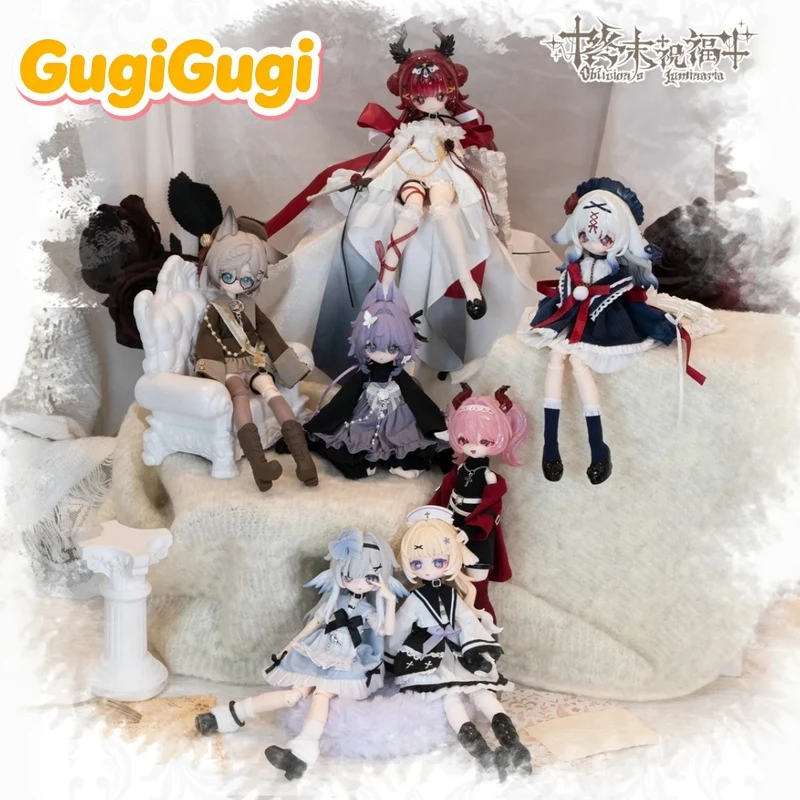 Фото Оригинальная фигурка Meki Oblivion's Luminaria Series 1/8, BJD, в слепой коробке, милая аниме-модель, украшение для рабочего стола, коллекционная игрушка, подарок №1