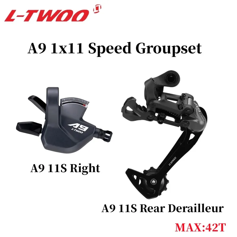 

LTWOO A9 1x11 Speed MTB Bicycle Derailleurs Gropuset 1x11 Speed Shifter + Rear Derailleurs + Front Derailleurs Groupset