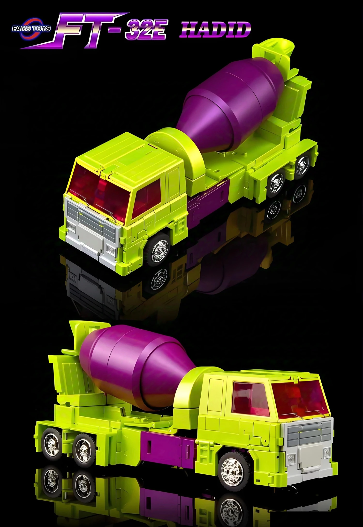 Фото Первая партия. В наличии. Оригинальная фигурка-трансформер FansToys FT-32E FT32E Devastator Mixmaster Hadid Mp Ratio. №3