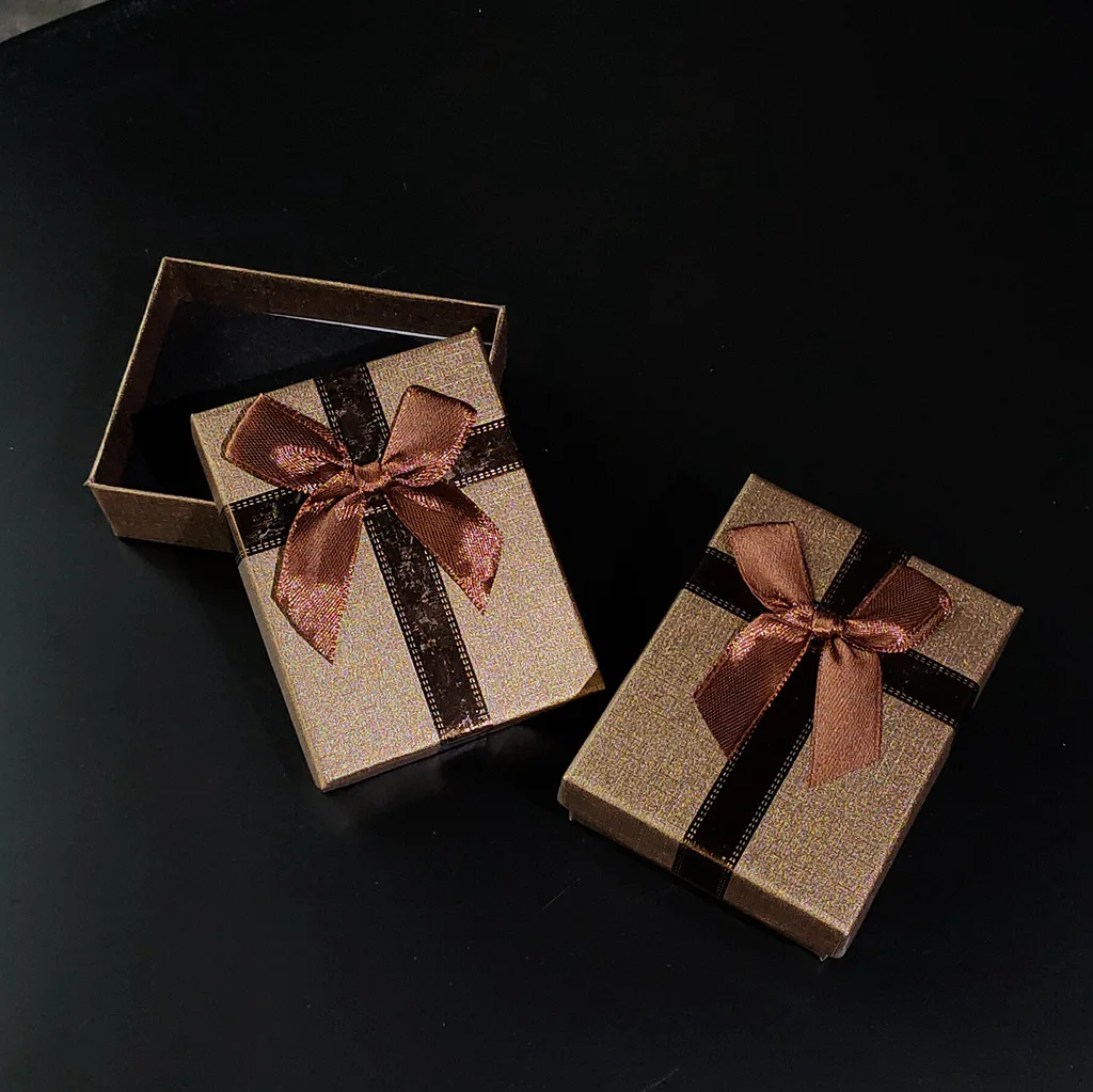 

Bow Creative Design Factory Direct Sale Earrings Necklace Bracelet Ring Jewelry Packaging Box