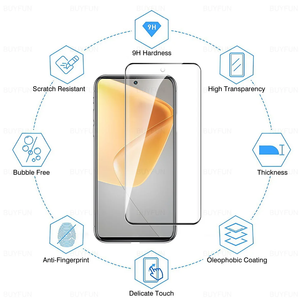 Защитная пленка для экрана HD 8в1 Infinix Hot Pro Plus Potect Lens Glass на Hot50pro+ 50pro+ 4G 6 78 дюйма