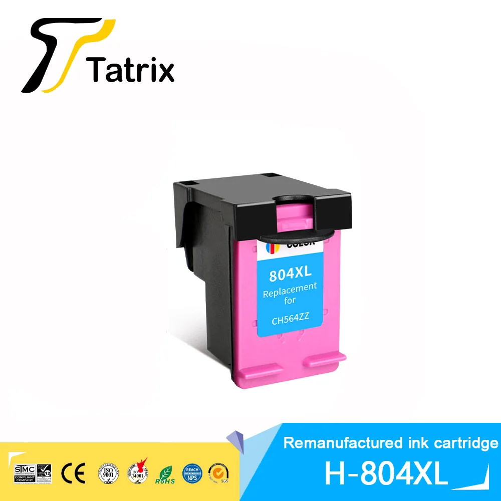 Tatrix HP804 XL 804XL Премиум восстановленный цветной струйный картридж для HP Envy Photo 6220622262306252712071307155 (art.: 3920d2b8d13ca) - 3920d2b8d13ca