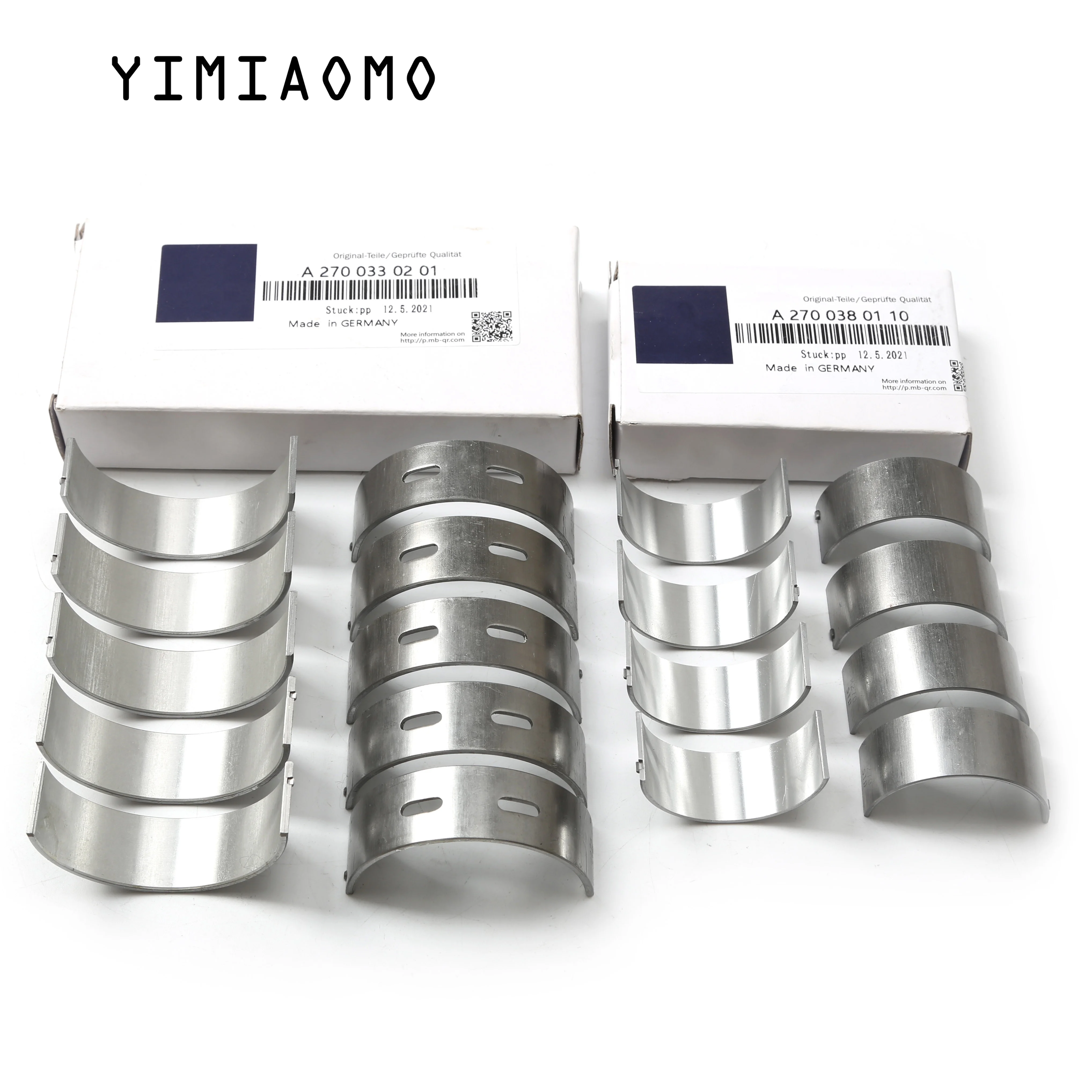 

2700330201 Crankshaft and Connecting Rod Bearings Kit For Mercedes-Benz A 200 B 260 AMG CLA 45 4MATIC CLA 180 CLS 260 2710380511