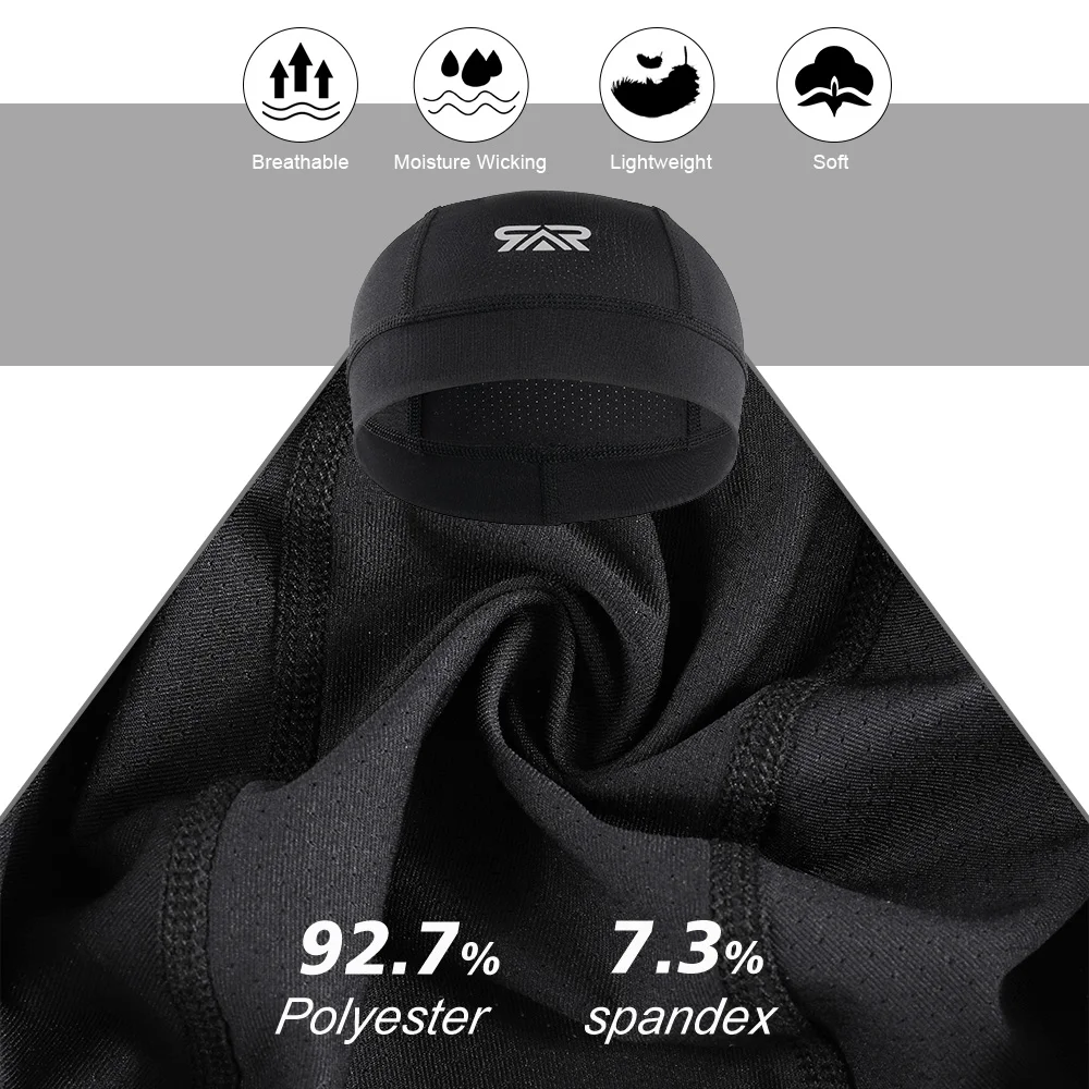 Cooling Cycling Caps Outdoor Motorcycle Running Bike Hat Helmet Lining Quick Dry Breathable Sun protection  Anti-Sweat Inner Cap