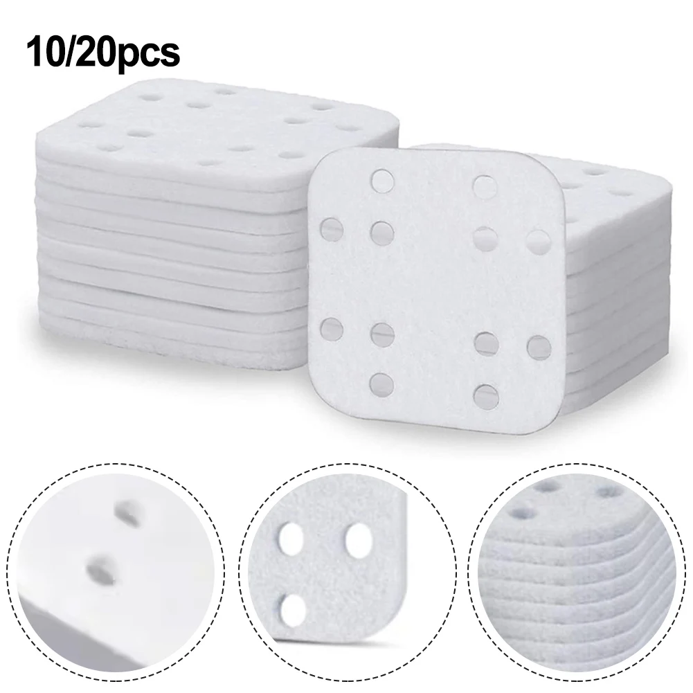 

20pcs Filter Mineral Absorbent Pads For LEV-OIT LV600S OasisMist450S Replacement Cleaning Vacuum Parts Household Supplies