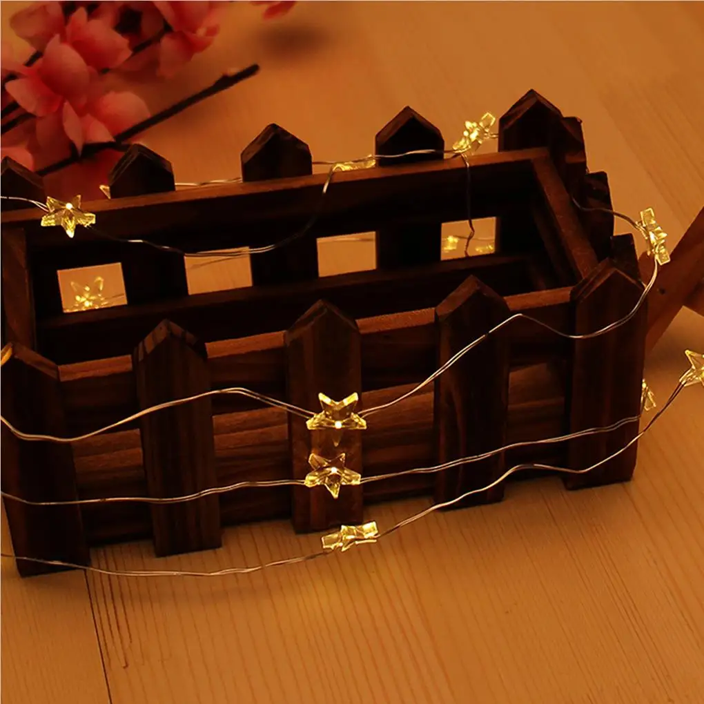 

Star String Light Strip Lamp Garland Christmas Holiday Decoration