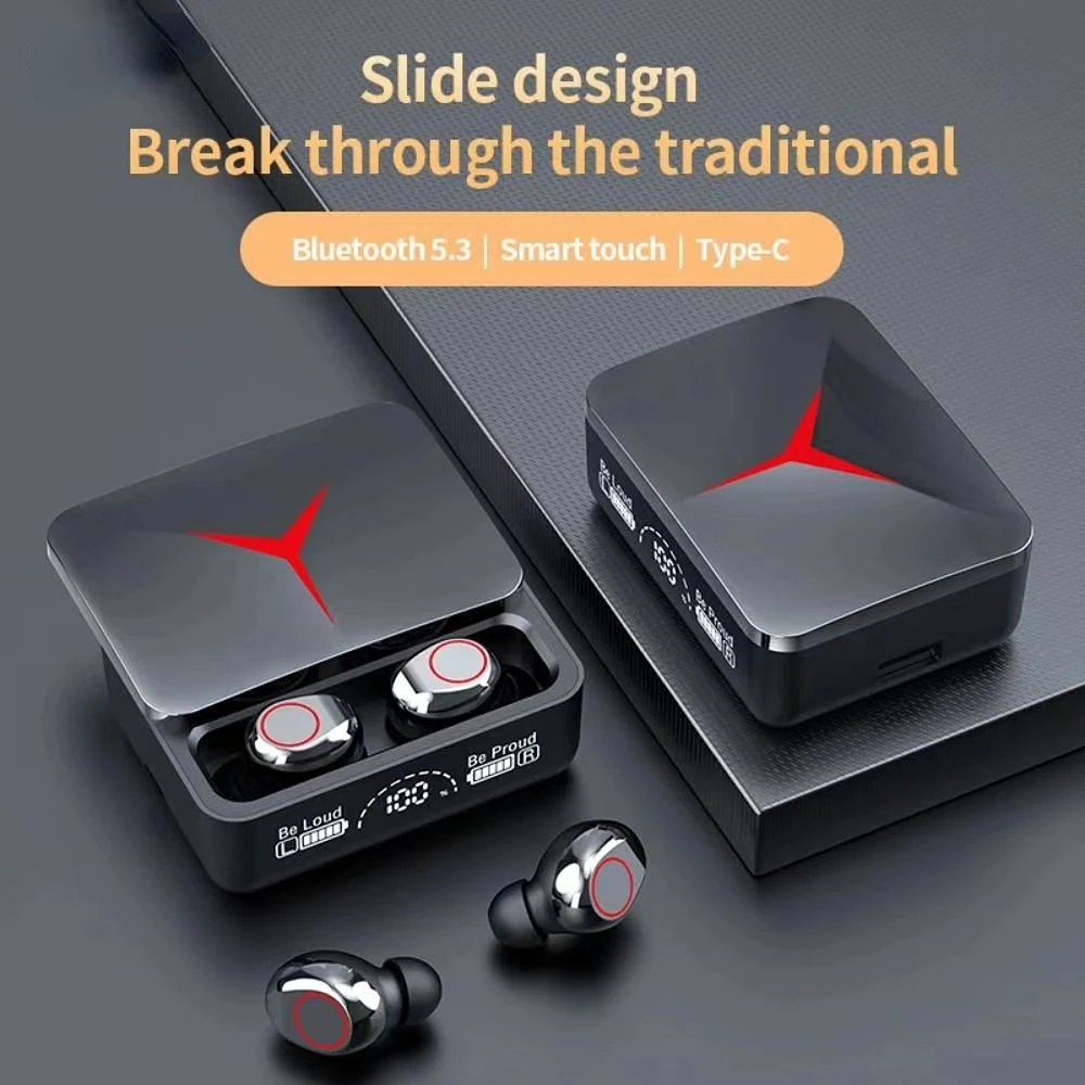 

Original TWS M90 Wireless Headphones Gaming Earphone Bluetooth 5.3 Sport Earbuds Music Headsets For iphone Xiaomi Free Shipping
