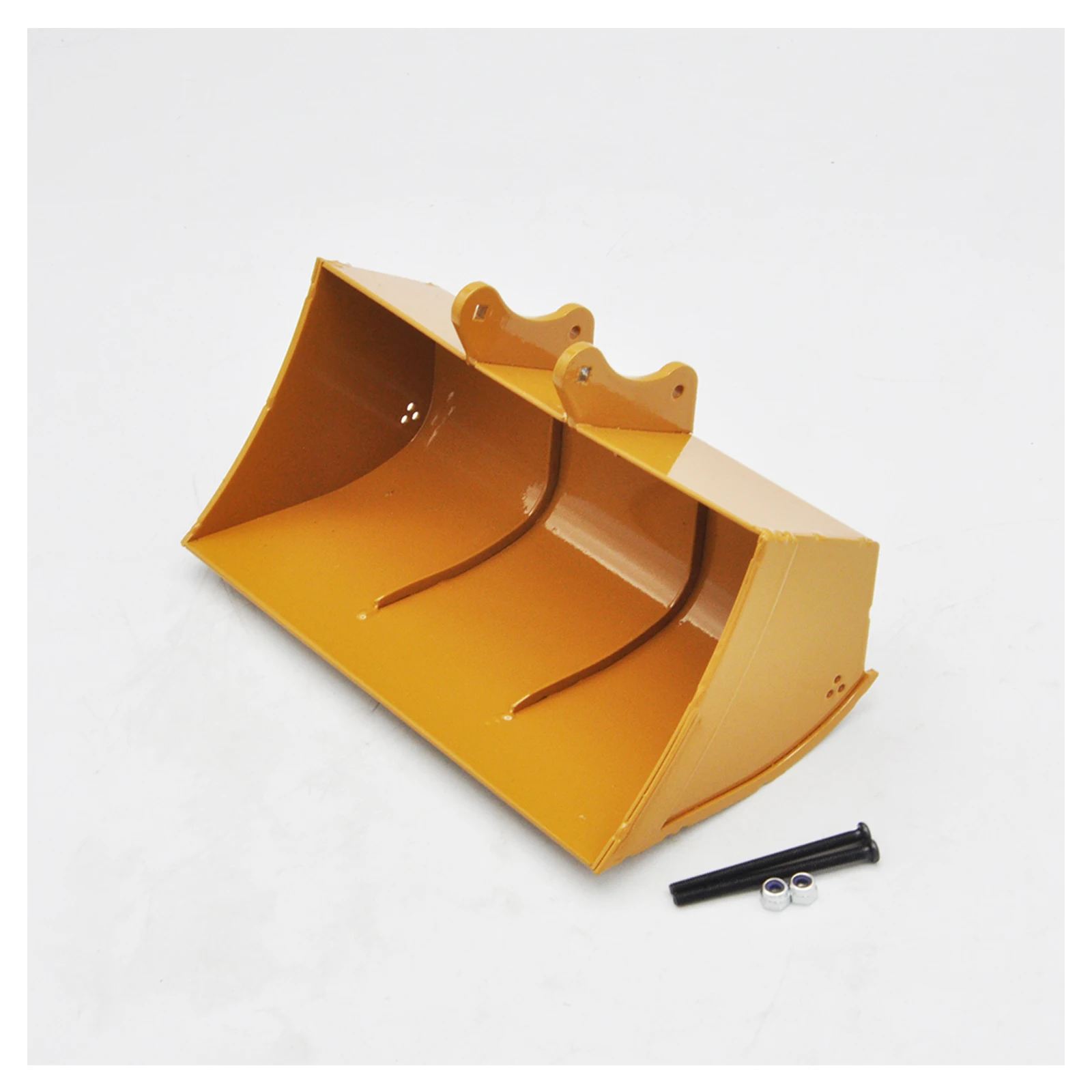 

1pc Metal Wide Bucket Ditch Clearing for Huina 550/ 580/ 592/ 593/ 594 For 1:14 Scale RC Excavator Big Bucket Parts