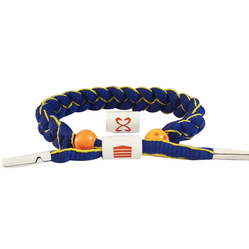 

Anime Dragon Ball Son Goku Cosplay Kakarotto Bracelet Hand-Knitted Fashion trend outdoor Bracelet Couple Accessories fans toys