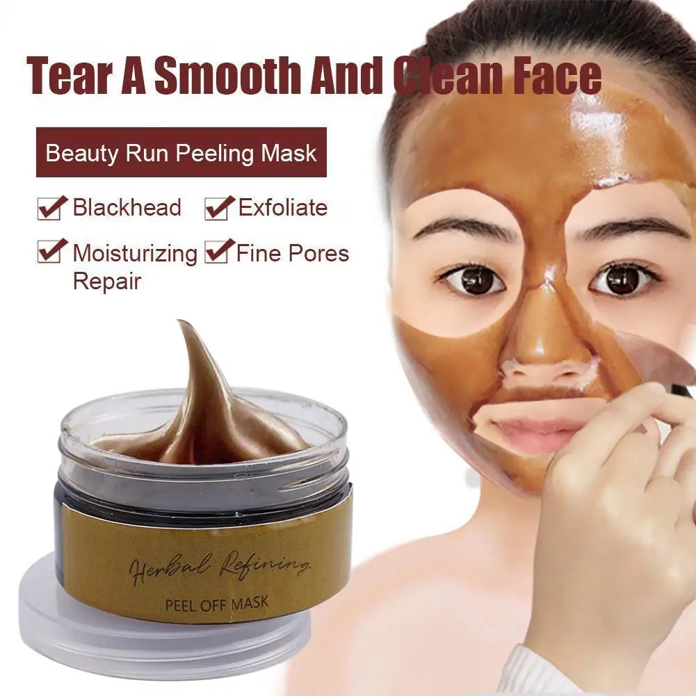 

LANBENA Tearing Mask Peel-off Mask Tearing Shrinks Pores Mask Remove Peel Off Dead Skin Oil Control Clean Pores Face Skin Care