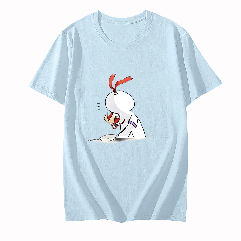 

Onmyoji Simple Paper Man Kawaii/cute T Shirts MEN Handsome Tshirts 100% Cotton T-shirts Casual Spring and Summer Manga/Comic Tee