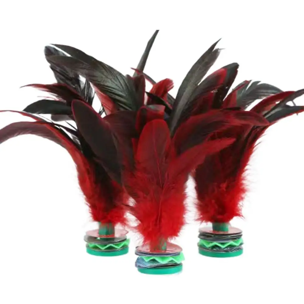 Outdoor Sports Foot Kick Shuttlecock Portable Durable Feather Practical Handwheel Adult