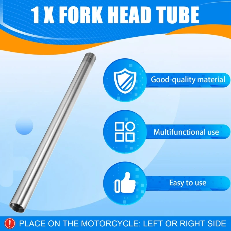 Сменная трубка головки вилки прямая для KAWASAKI Ninja 400 EX400 передняя