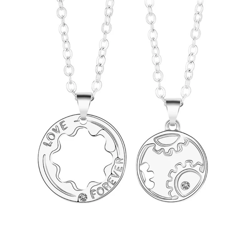 

Fashion Necklance for TIME Gear Necklace Love Forever Necklance Love Memories Pe