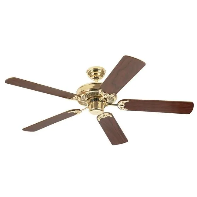 

Contractor's Choice 52 in. Polished Brass Indoor Ceiling Fan