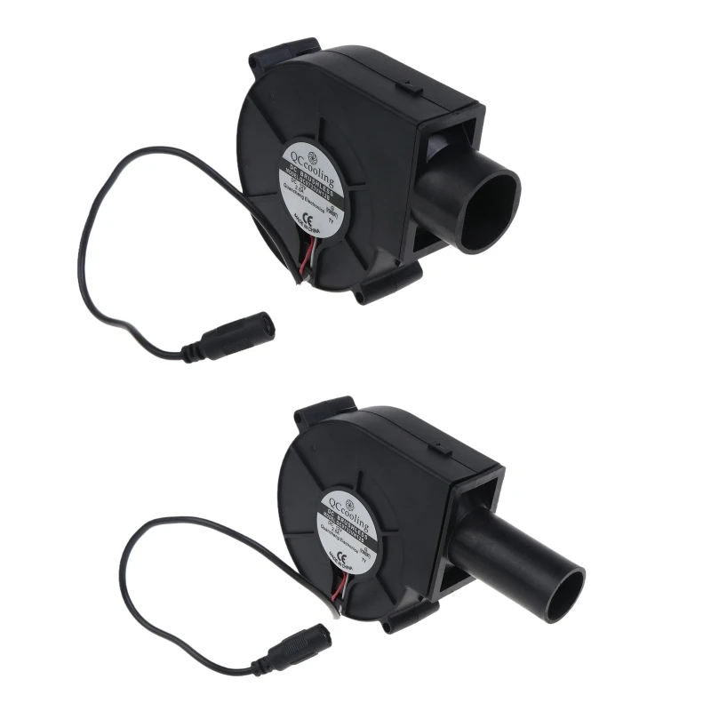 

for Dc 12V 2.5A 5.5x2.1mm BBQ Fan Air Blower Fan 9733 97x97x33mm 5500R/min Turbofan Cooking Tool