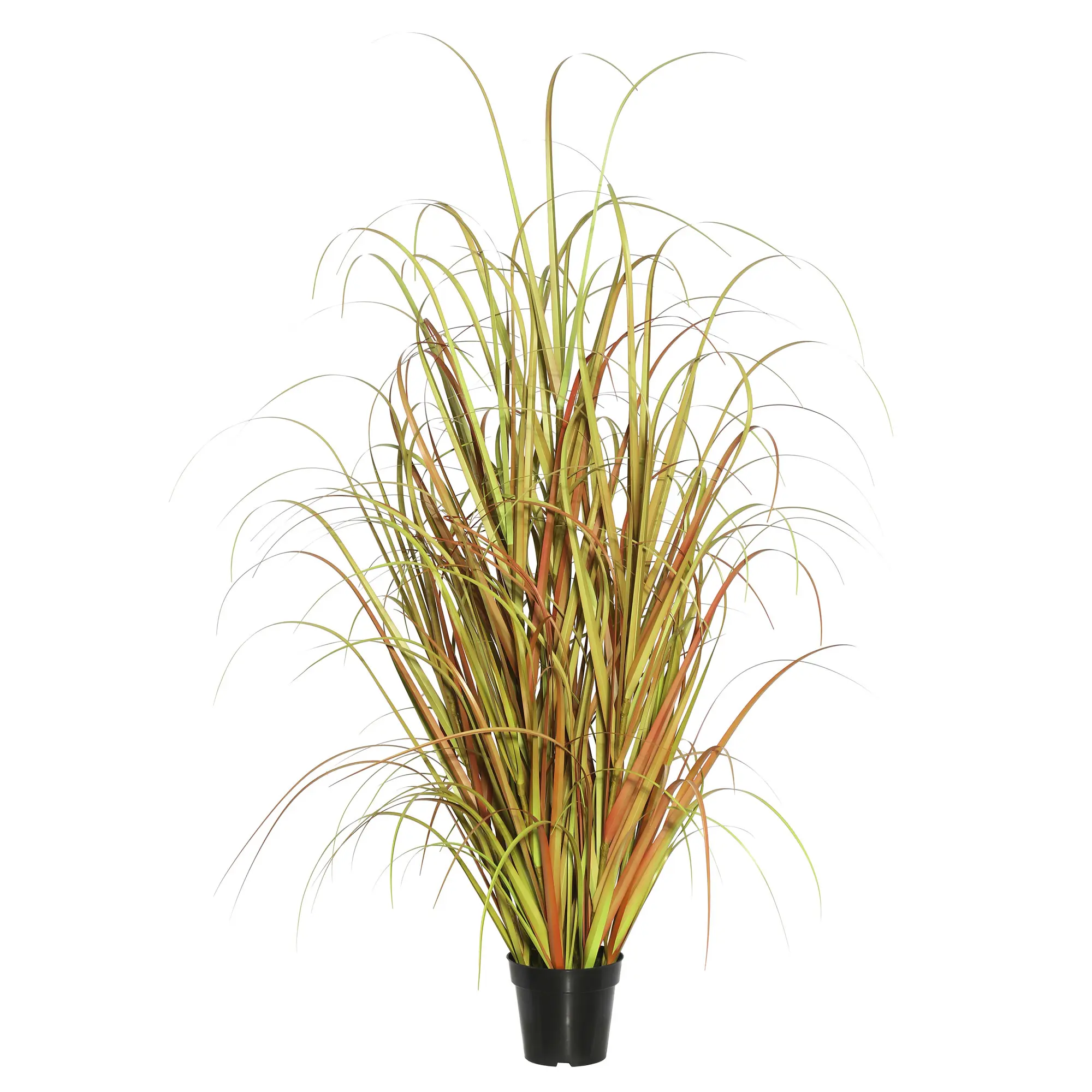 

48" PVC Artificial Potted Mixed Brown Grass.