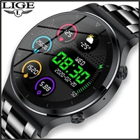 lige luxury smart watch men sports waterproof watches mens bluetooth call business smartwatch for android ios wrist watch box
