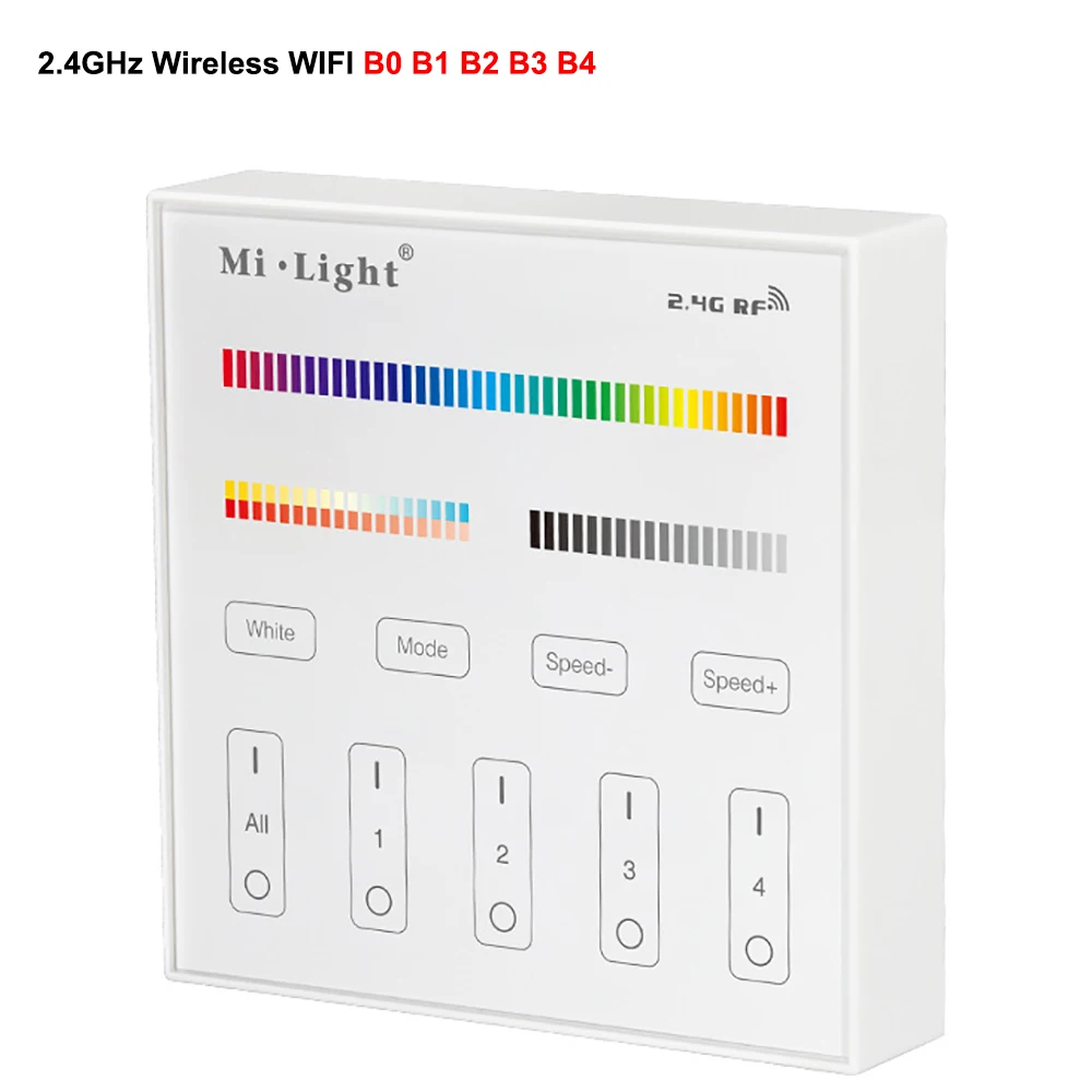 Беспроводной Wi-Fi сенсорный панельный диммер 2 4 ГГц/RGBW/RGB + CCT светодиодный умный