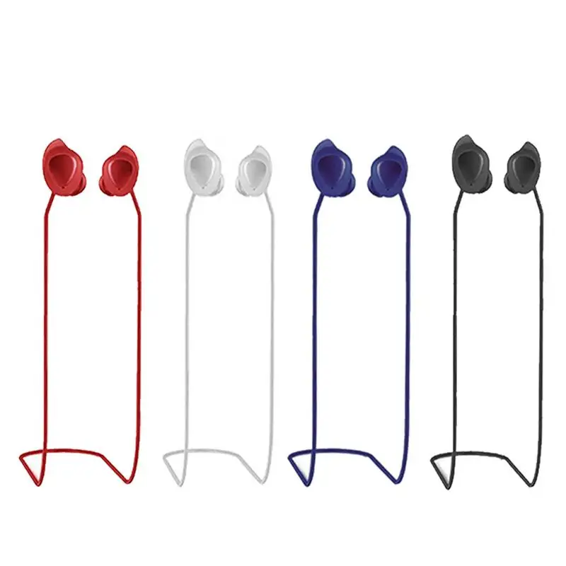 

Anti-Lost Silicone Earphone Rope Holder Cable For Samsung Wireless Headphone Neck Strap Cord String