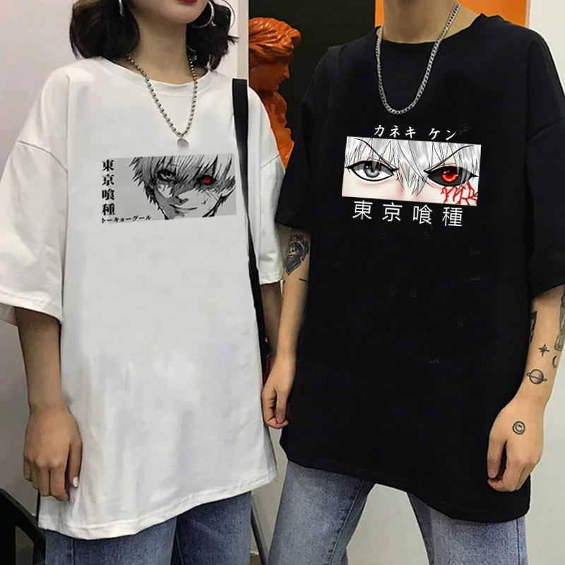 

Футболка мужская с принтом японского аниме «Токийский Гуль»