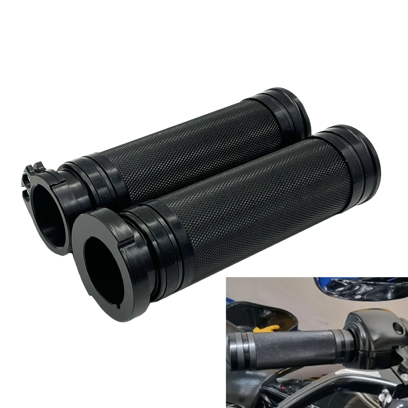 

Мотоциклетные ручки 1 дюйм, ручки 25 мм, универсальные для Harley Sportster Fatboy Dyna Softail Touring Glide Road King