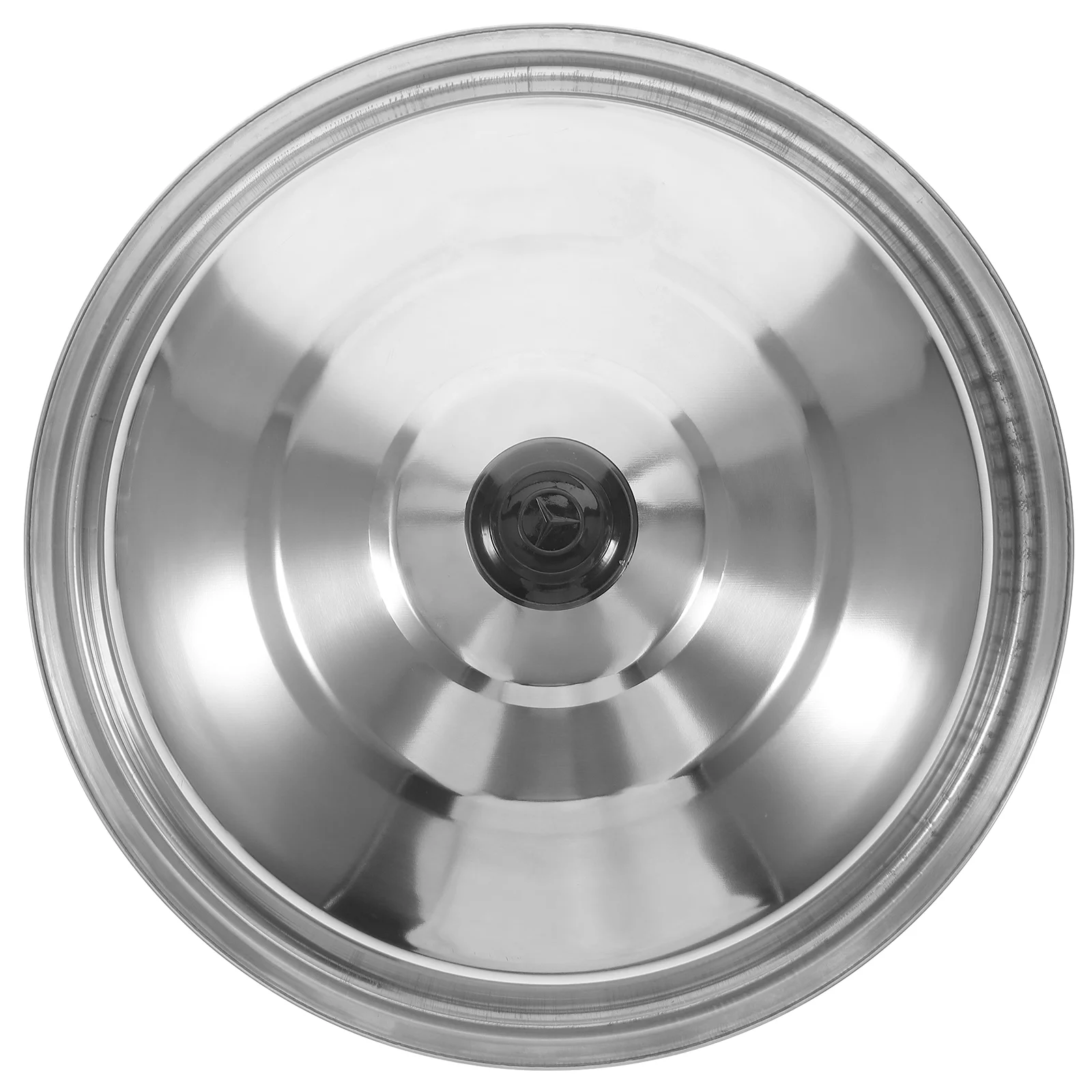 

Lid Pan Pot Cover Replacement Frying Cooking Bakeware Metal Protector Steam Griddle Steel Covers Stainless Pots Universal Lids