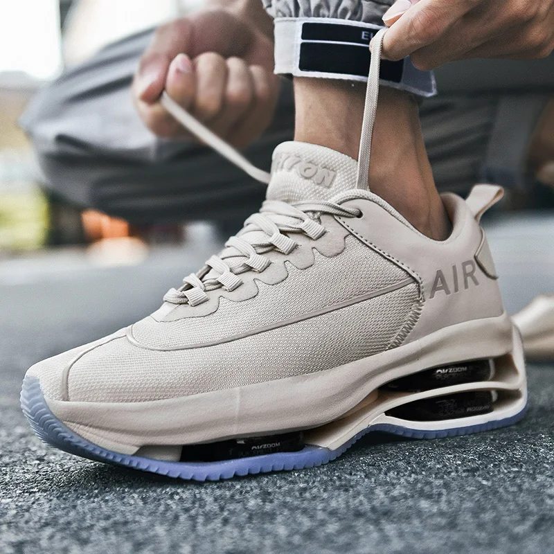 Men's Running Shoes Air Cushion Sports Sneakers for Men High Quality Fitness Gym Trainers Designer Replica Luxury Brand Footwear