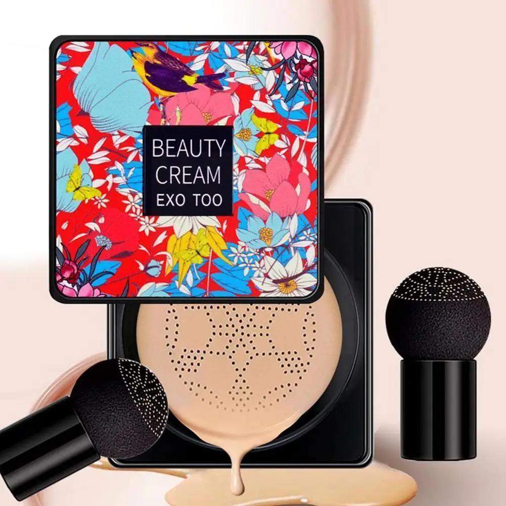 Air Cushion BB Cream Foundation Mushroom Head CC Cream Cosmetics Concealer Face Waterproof Whitening P8B0 Brigh Tone Base M H5U7