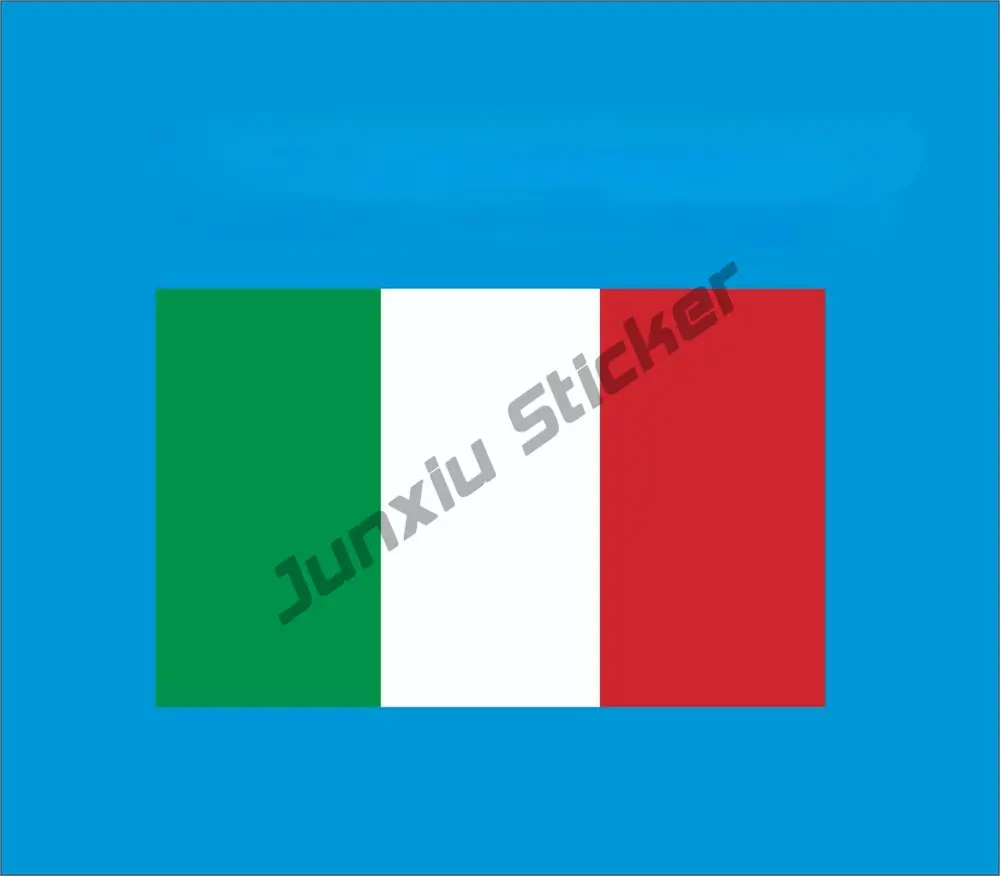 

Italian Flag Sticker Decal Vinyl Italy Flag Decal for Laptops Tumblers Windows Cars Trucks Walls Car accessorie