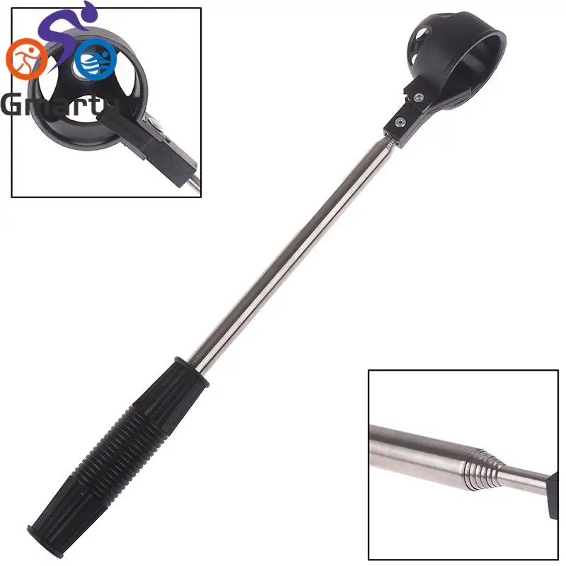 

Stainless Steel Golf Ball Convenient Practical Golfer Golf Clubs Fishing Clubs Golf Course Supplies 2 Meters Free Telescopic