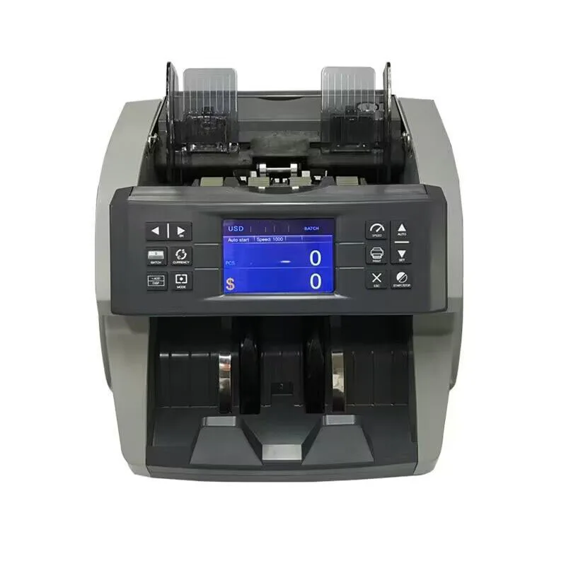 Новый счетчик банкнот коммерческий кассовый аппарат Детектор фальшивых купюр