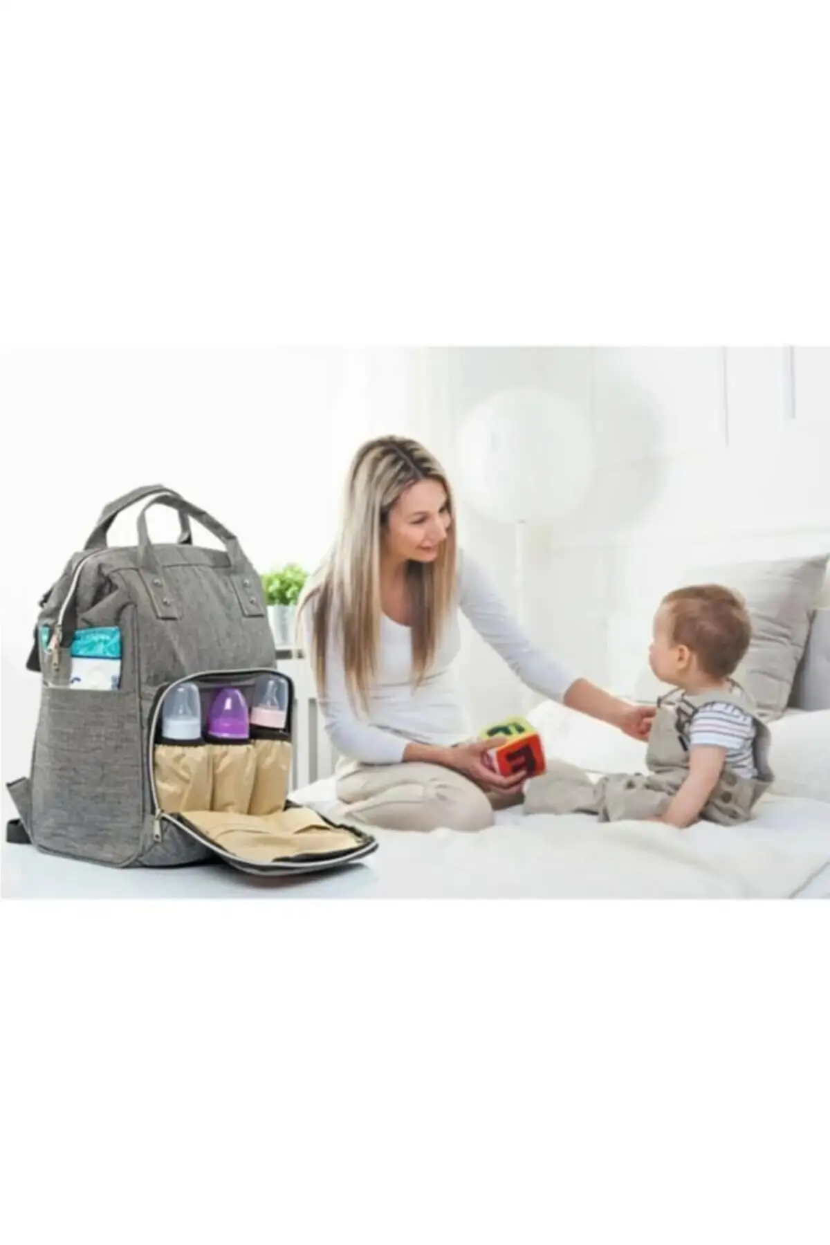 

Унисекс, серая сумка для ухода за мамой и ребенком, крутые Детские рюкзаки, сумки, игрушки, светильник маленькие, для детей, для ежедневного и...