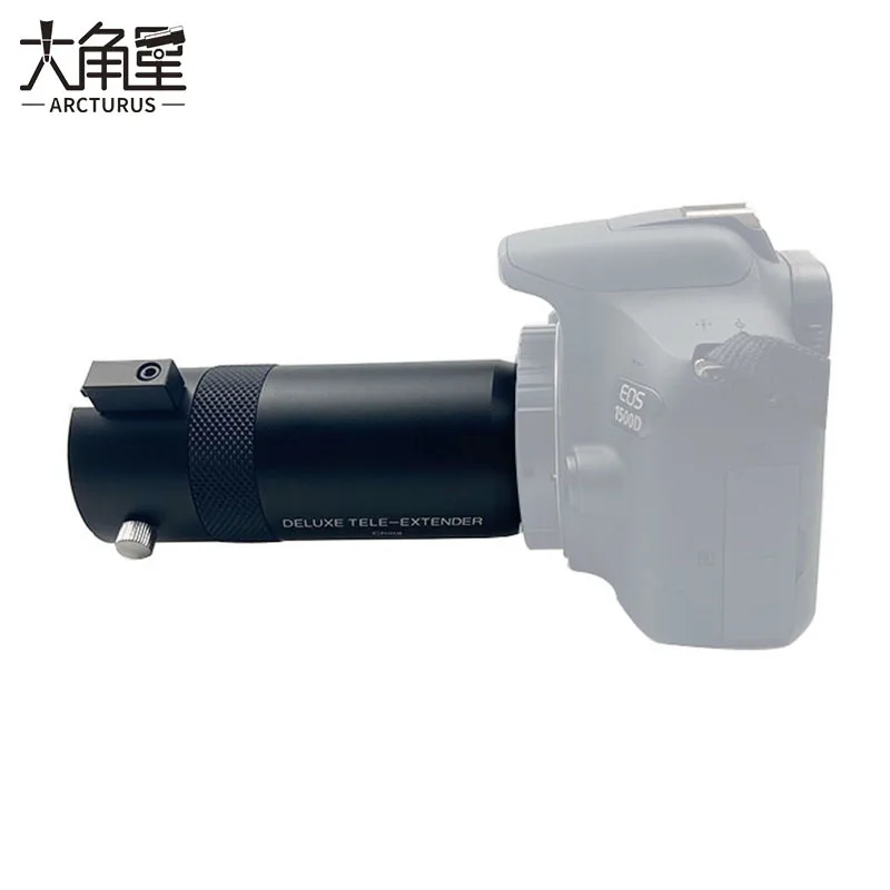 

Astronomical Telescope Deluxe Telephoto Extender Can Use It To Connect Smaller Than 45mm Diameter Eyepiece W/ Camera Photography
