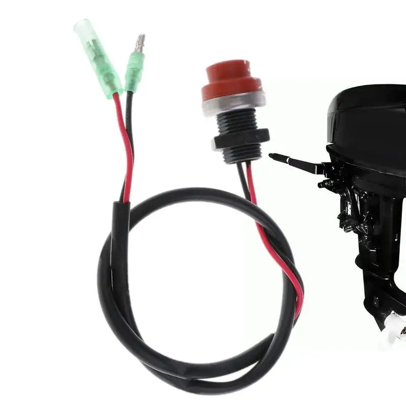 

Universal Boats Outboard Switch Engine Motor Lanyard Kills Urgent Stop Button Safety Connector Cord Compatible For Yamahas