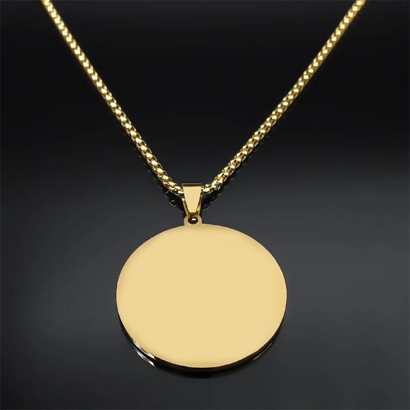 Archangel St. Подвеска с Майклом для женщин и мужчин золотистая цепочка из нержавеющей