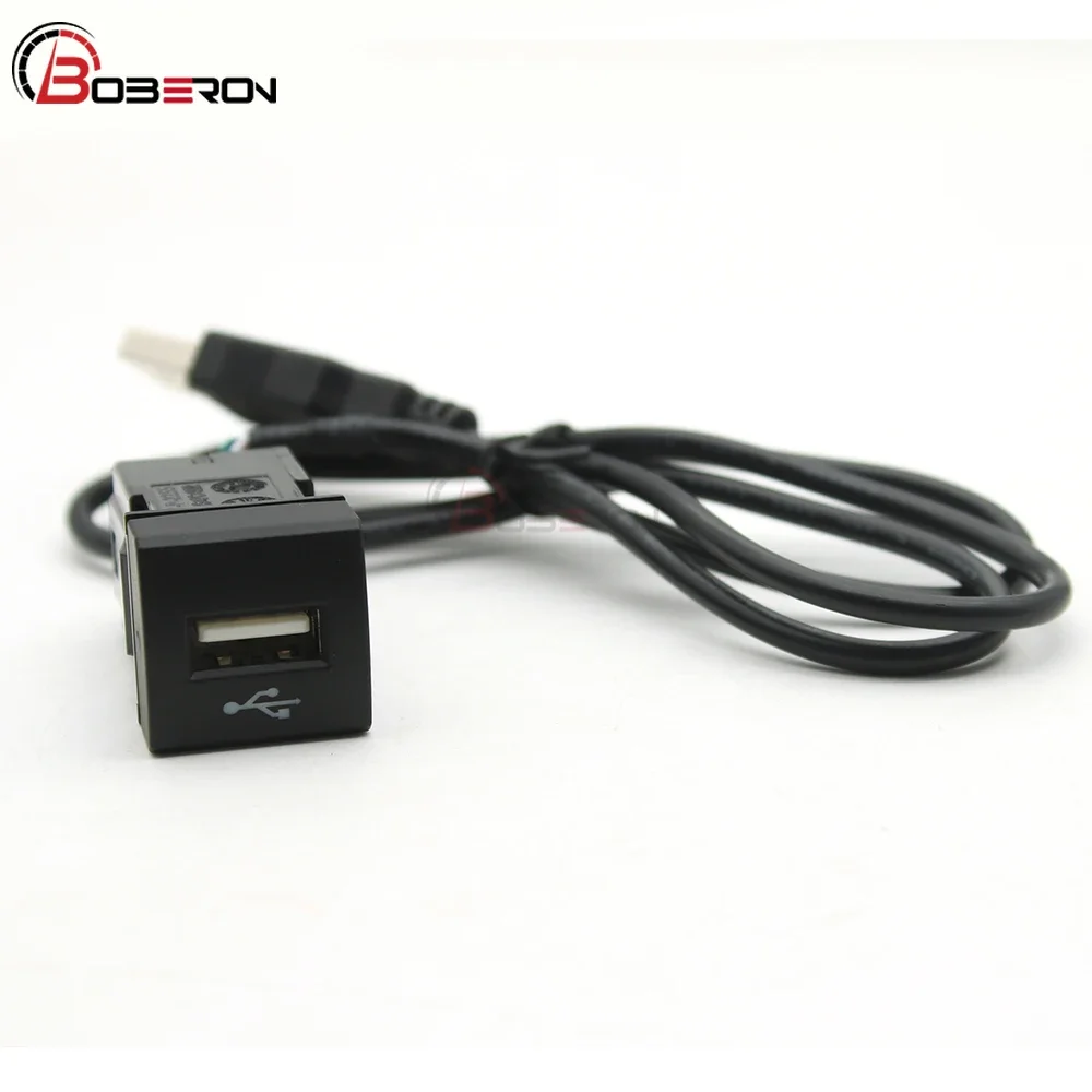 

Автомобильный USB-адаптер для входа аудио радио u-диск флэш-разъем интерфейсный Соединительный кабель для Toyota Prado Rav4 Camry Corolla 18-22